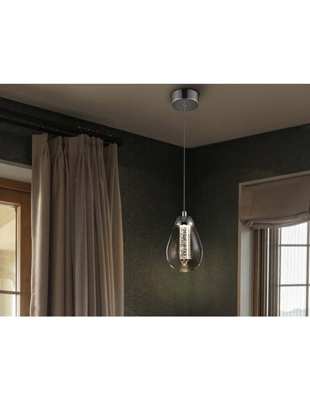 LÁMPARA TACCIA 1 LUZ LED Ø12