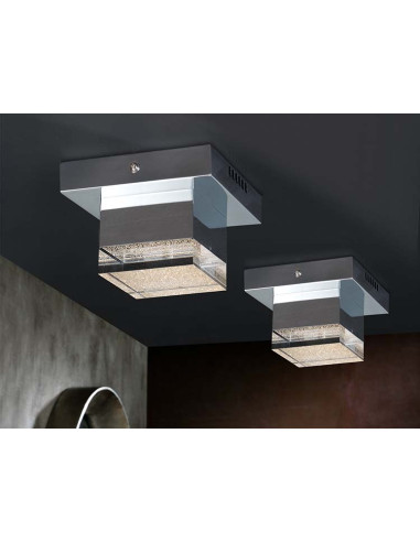 PLAFÓN LED PRISMA 1 LUZ