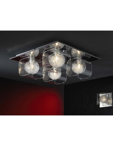 PLAFÓN 4 LUCES ECLIPSE