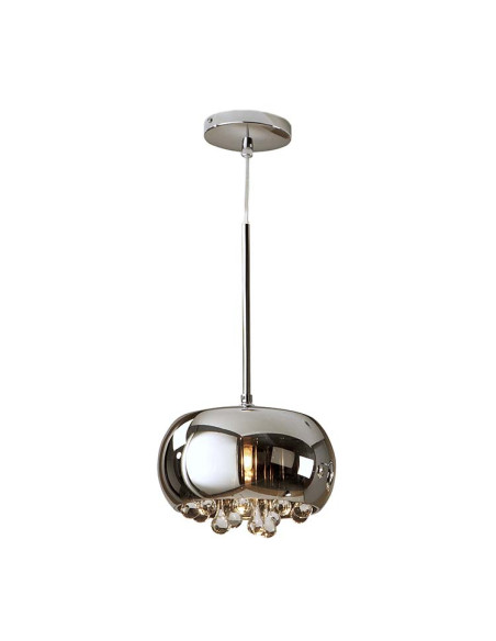 COLGANTE ARGOS CROMO 1 LUZ