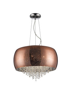 LÁMPARA CAELUM COBRE 6 G9 Ø50