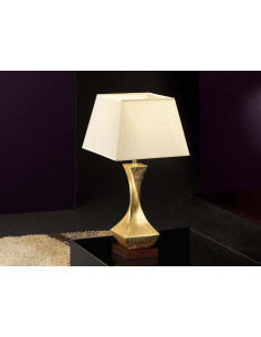 SOBREMESA DECO ORO PEQUEÑA 1 LUZ