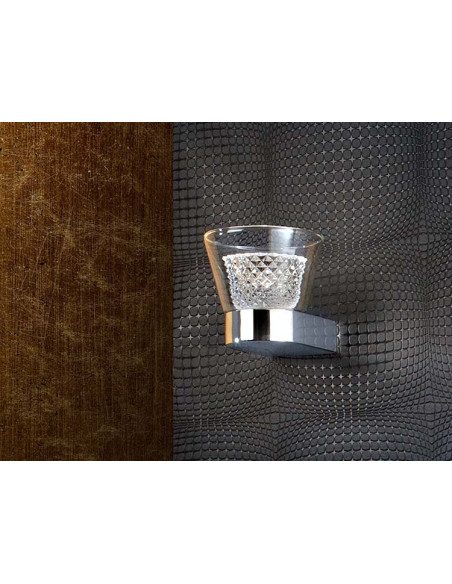 APLIQUE LUCIA 1 LUZ LED CROMO