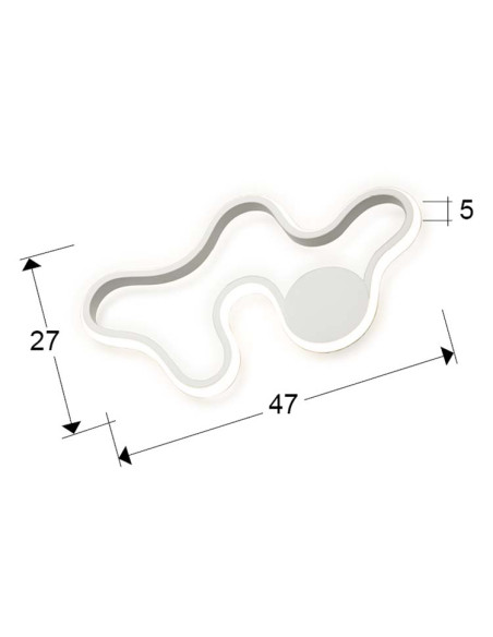 APLIQUE MAREA BLANCO