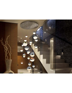 LÁMPARA 27 LUCES LED SPHERE COLØ80 DIMABLE