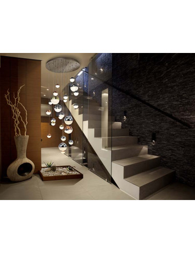 LÁMPARA 27 LUCES LED SPHERE COLØ80 DIMABLE