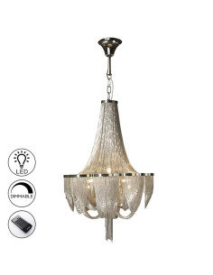 LÁMPARA MINERVA 10 LUCES DIMABLE