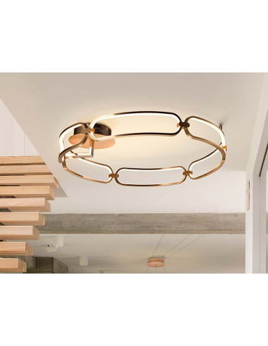 COLETTE PLAFÓN LED Ø80
