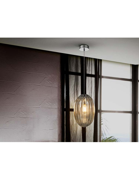 OVILA LÁMPARA 1 LUZ 20Ø