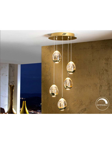 LÁMPARA Ø30 ROCÍO 5 LED