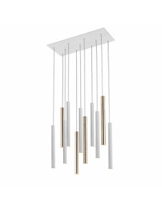 LÁMPARA VARAS 11 LUZ