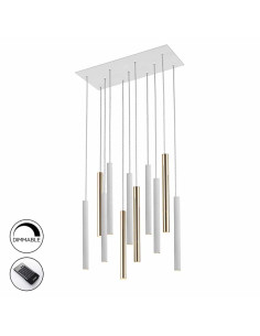 LÁMPARA VARAS 11 LUZ DIMABLE