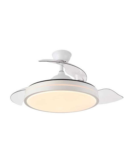 Ventilador de techo DC 59W ESCORPIÓN Blanco
