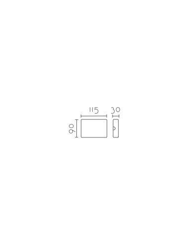 Aplique de pared modelo EX1145