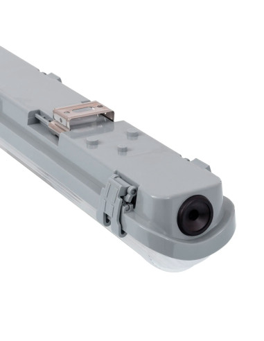 Plafón de techo modelo PANTALLA IP65 1X600 en color Blanco para 1xG13 (no incluida)