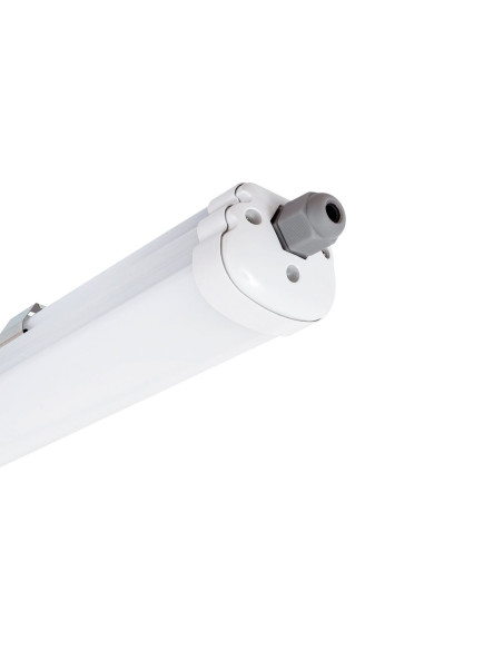 Plafón de techo modelo PANTALLA LED SLIM IP65 36W en color Blanco