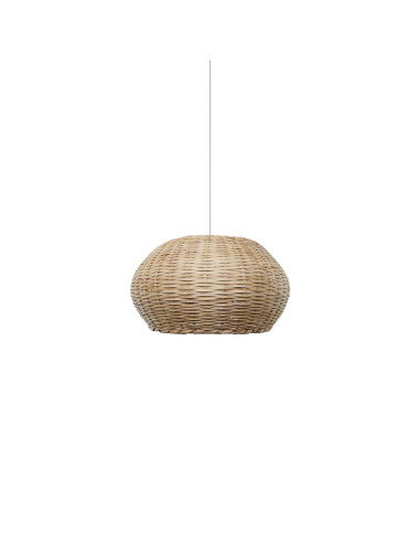 Lámpara colgante modelo PAPUA en color Natural para 1xE27 (no incluida)