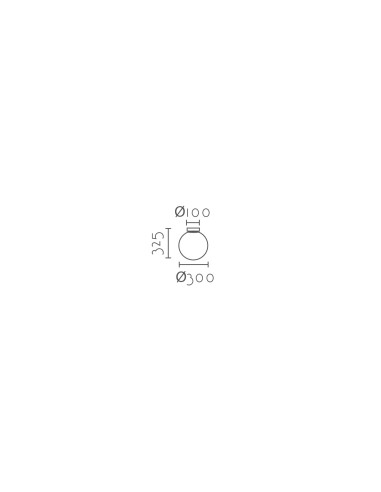 Plafón de techo modelo MX3215 para 1xE27 (no incluida)