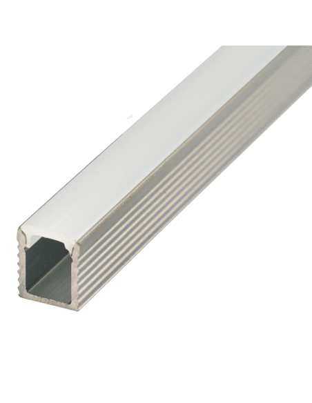 Perfil ExtraFino 7.8mm x 9mm de aluminio anodizado de superficie 2m