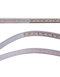 Perfil de Aluminio Flexible para Tiras LED x2m