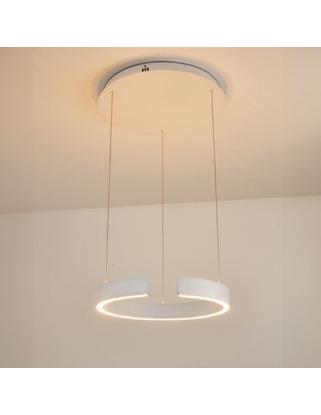 Lámpara Colgante Blanco, Diámetro Ø400mm