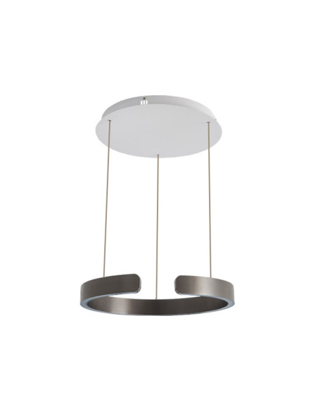 Lámpara Colgante Titanio Negro, Diámetro Ø400mm
