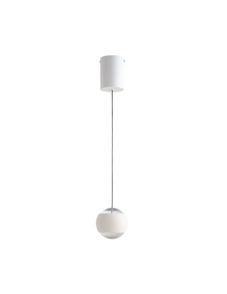 Lámpara Colgante Blanco Diámetro Ø100mm, Blanco Cálido 3000K