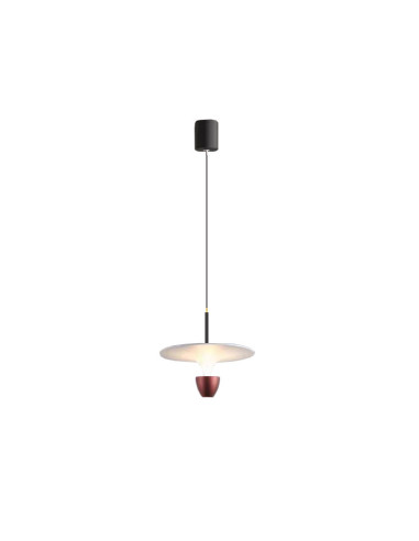 Lámpara Colgante Borgoña Diámetro 400x300mm Blanco Cálido 3000K