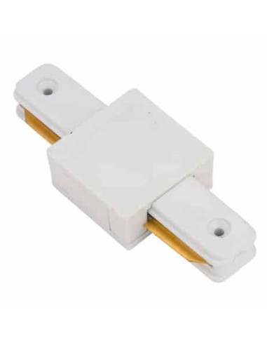 Conector de unión en línea para carril monofásico