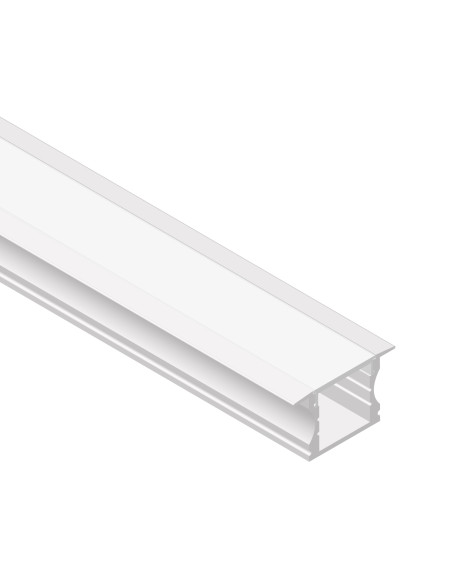 Perfil de Aluminio de Embutir 15x17mm, Cover Opal  x2m