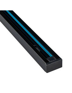 Carril Monofásico Negro x2m