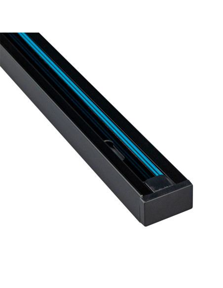 Carril Monofásico Negro x2m