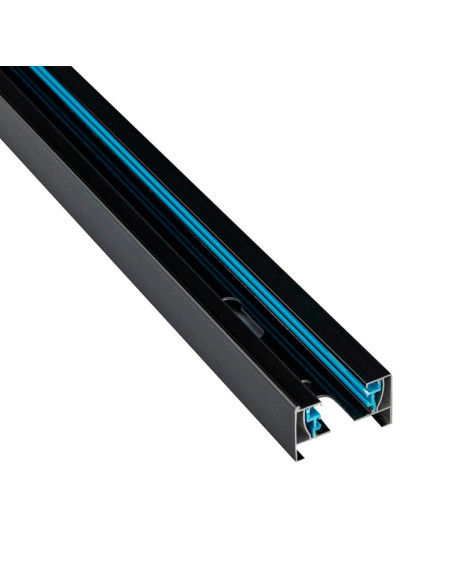 Carril Monofásico Negro x2m