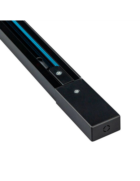 Carril Monofásico Negro x2m