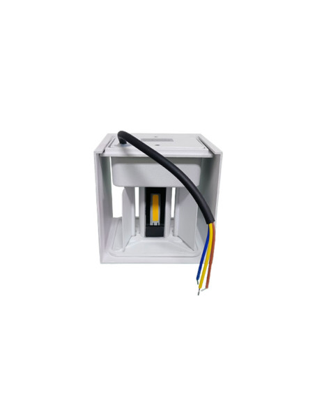 Aplique LED 10W Bidireccional Exterior. Blanco Cálido. Aluminio.