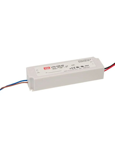 Fuente de Alimentación 100W 24V 4,15A Mean-well Exterior