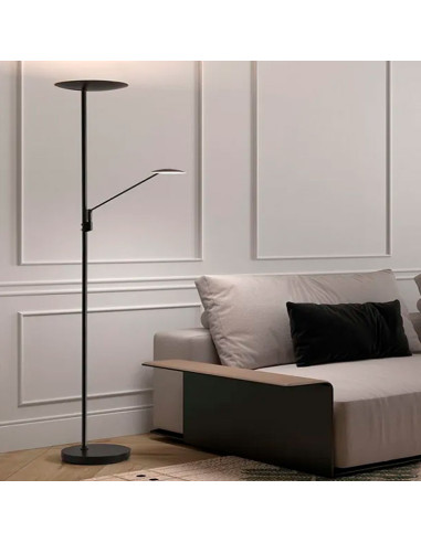 Lámpara de pie Daphne 33W+8W CCT