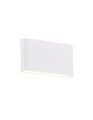 Luminaria Exterior Bidireccional Blanco Neutro 2x6W IP54