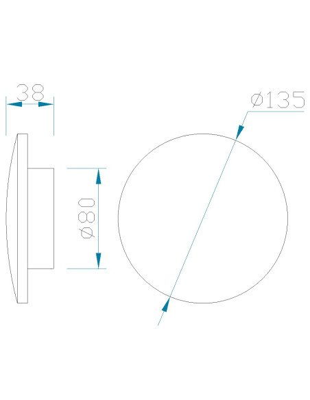 Aplique de Pared BORA BORA