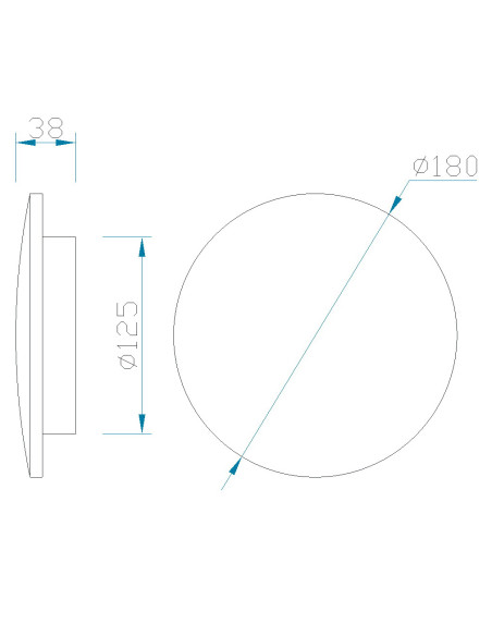 Aplique de Pared BORA BORA