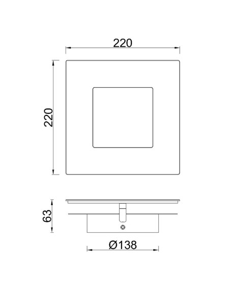 Aplique de Pared DALIA