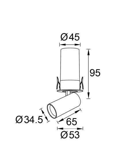Empotrable Downlight GARDA Mini