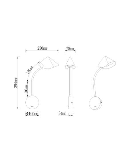 Aplique de Pared GOA