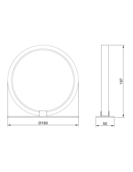 Lámpara sobremesa KITESURF