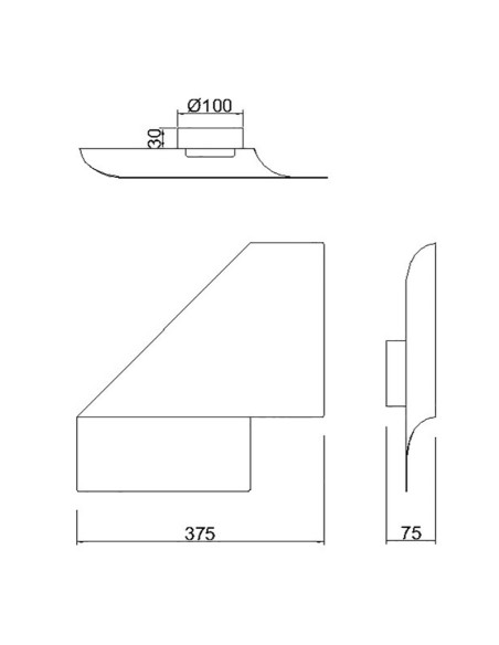 Aplique de Pared LUPPI para GX53