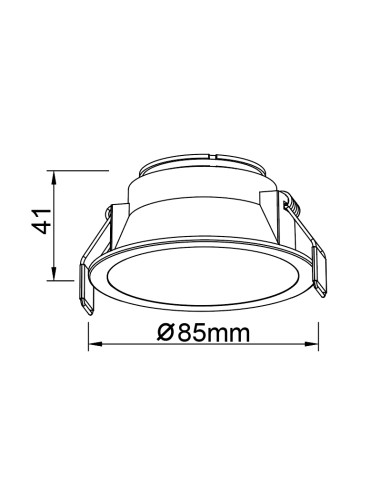 Foco empotrable SUNSET