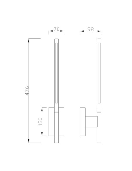 Aplique de Pared TORCH