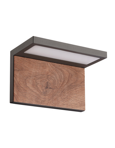 Aplique de Exterior RUKA Gris