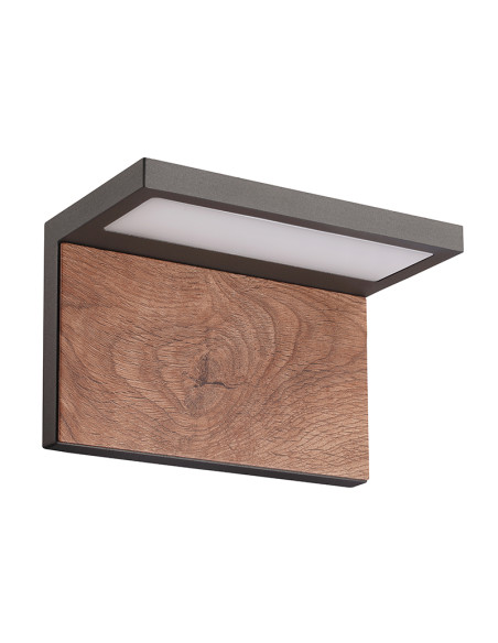 Aplique de Exterior RUKA Gris