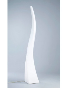 Lámpara de Pie Exterior FLAME Blanco para GU10